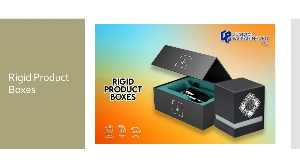 rigid product boxes