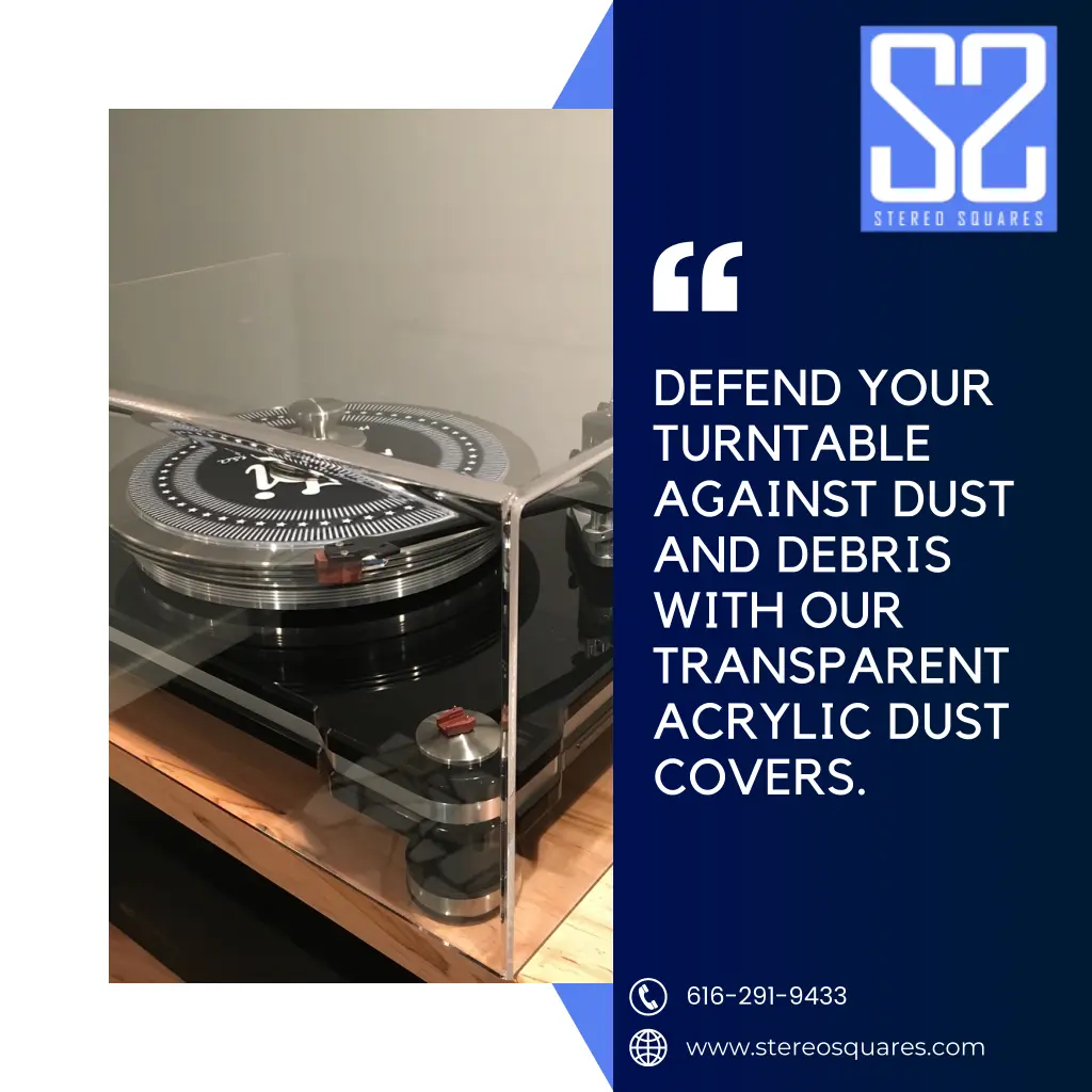 defend your turntable against dust and debris