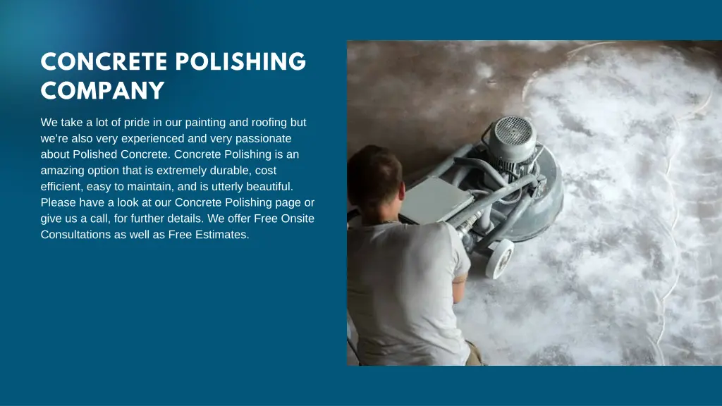 concrete polishing company