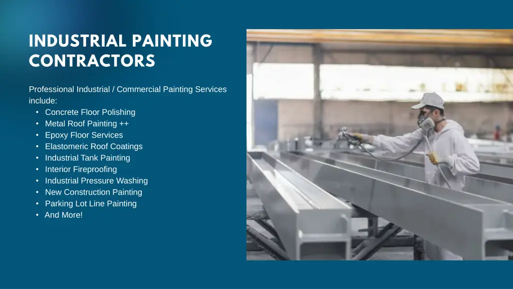 industrial painting contractors