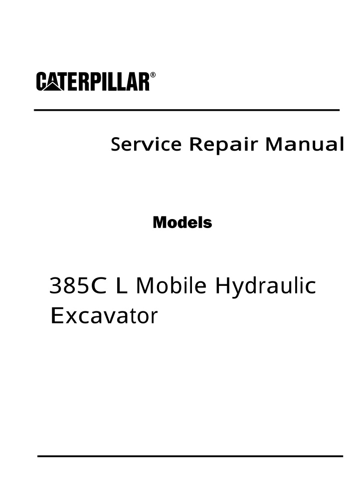 service repair manual