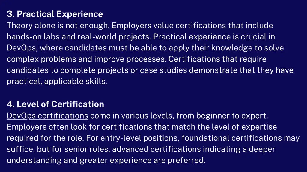 3 practical experience theory alone is not enough