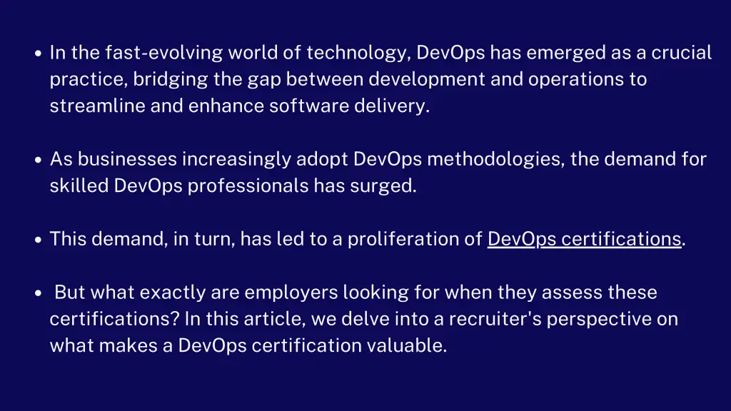 in the fast evolving world of technology devops