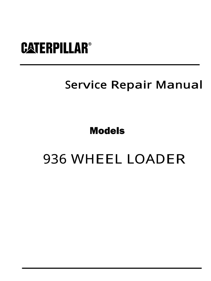 service repair manual