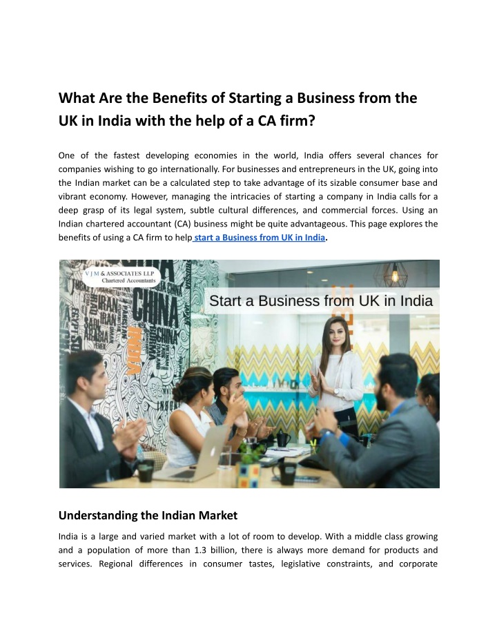 what are the benefits of starting a business from