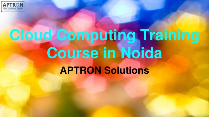 cloud computing training course in noida aptron