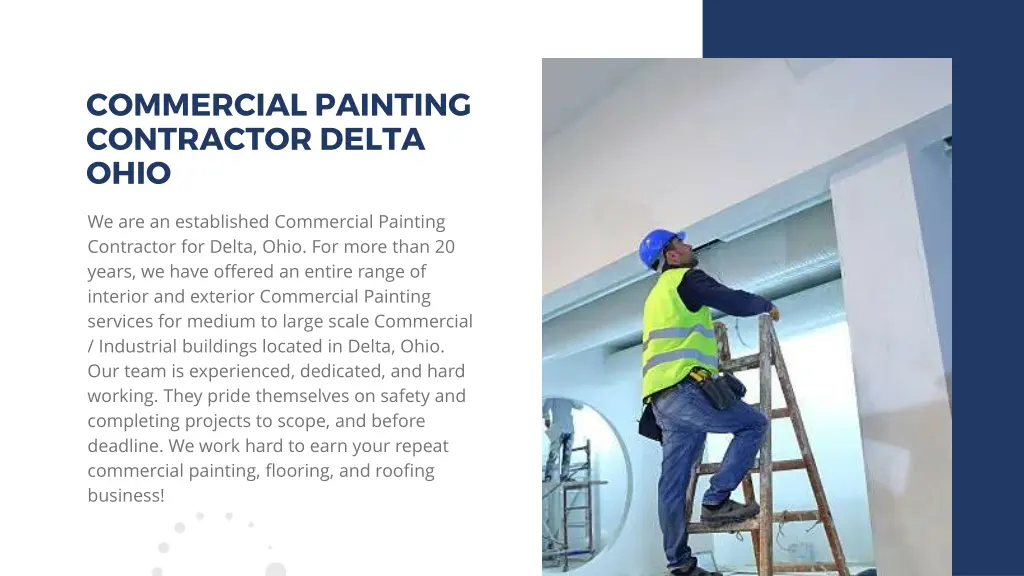 commercial painting contractor delta ohio