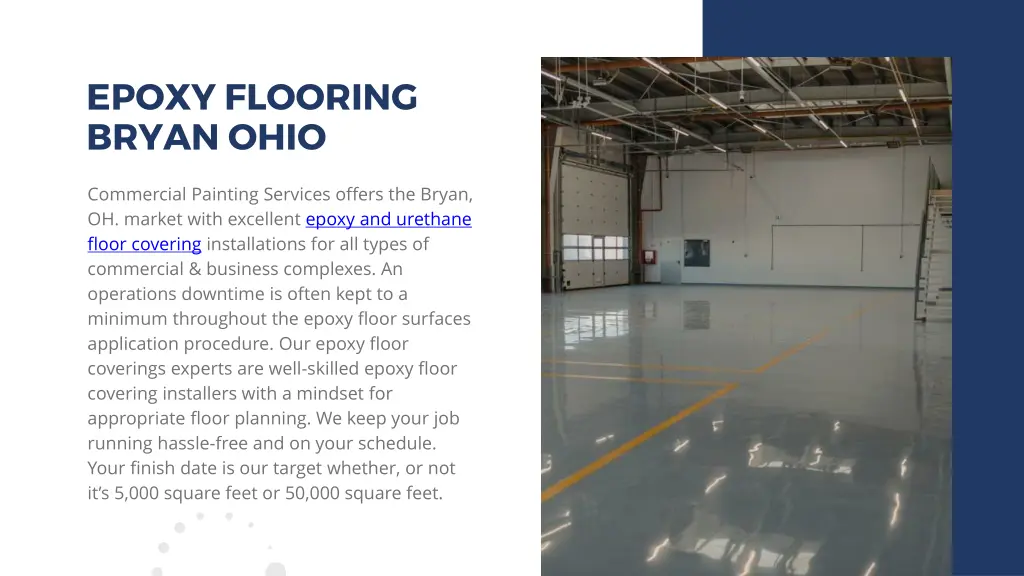 epoxy flooring bryan ohio