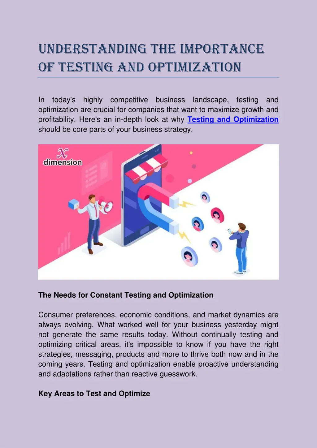 understanding the importance of testing