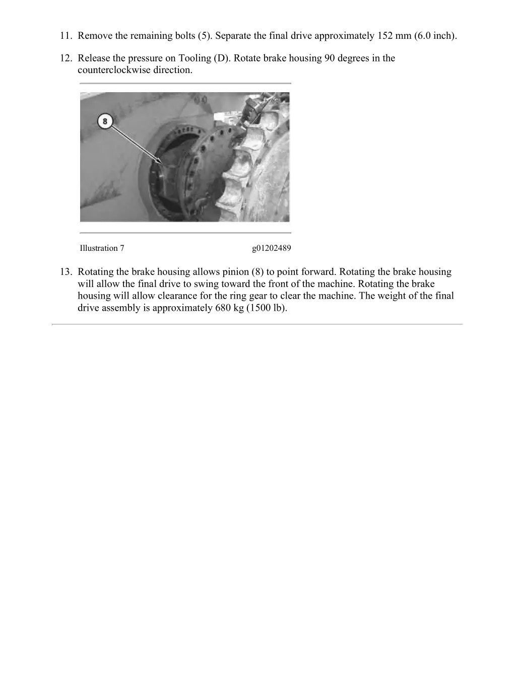 d6t track type tractor std xl differential 15