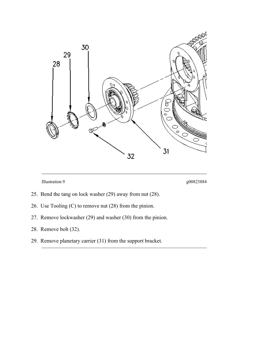 d6t track type tractor std xl differential 25