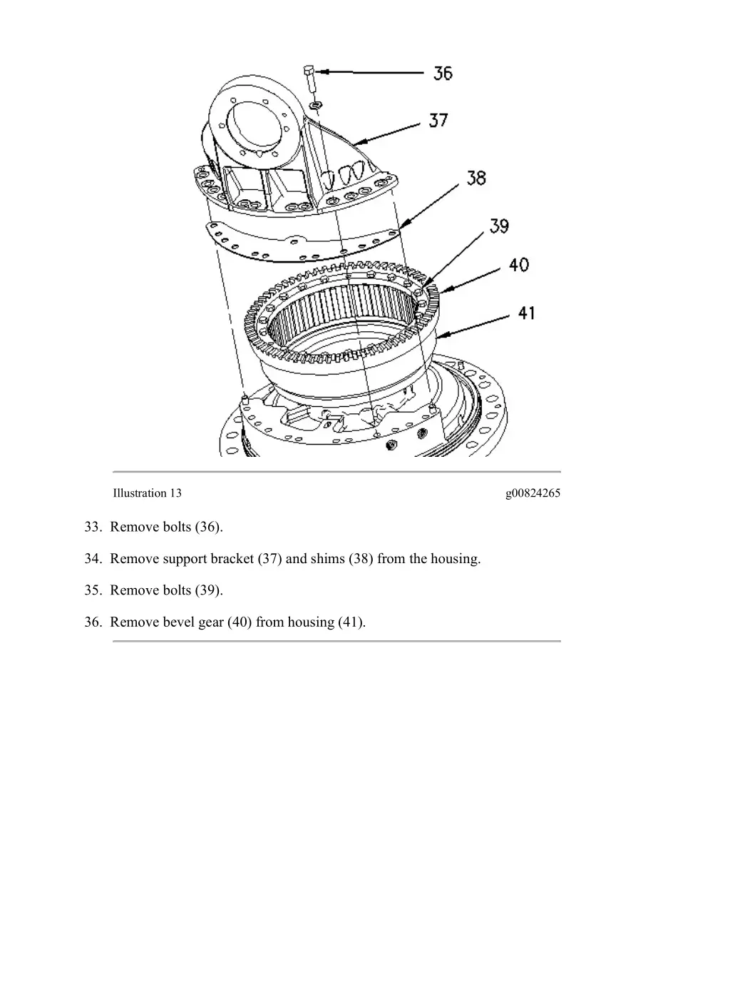 d6t track type tractor std xl differential 29