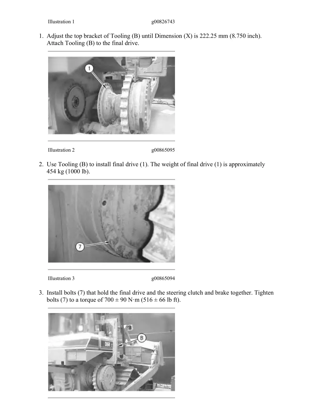 d6t track type tractor std xl differential 8