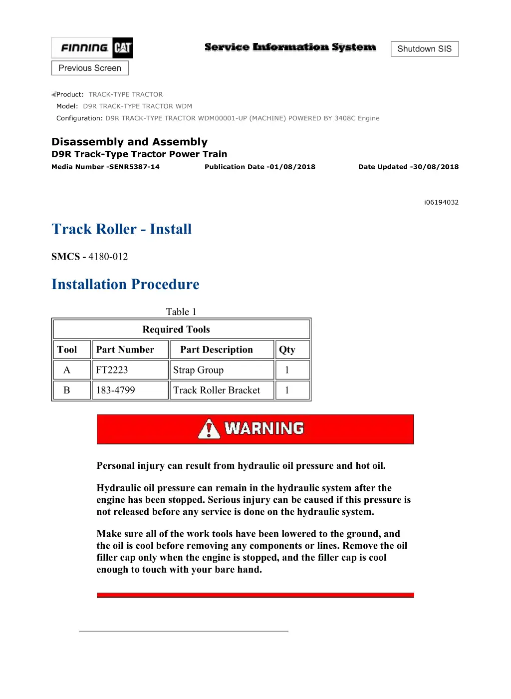 d9r track type tractor wdm00001 up machine 12