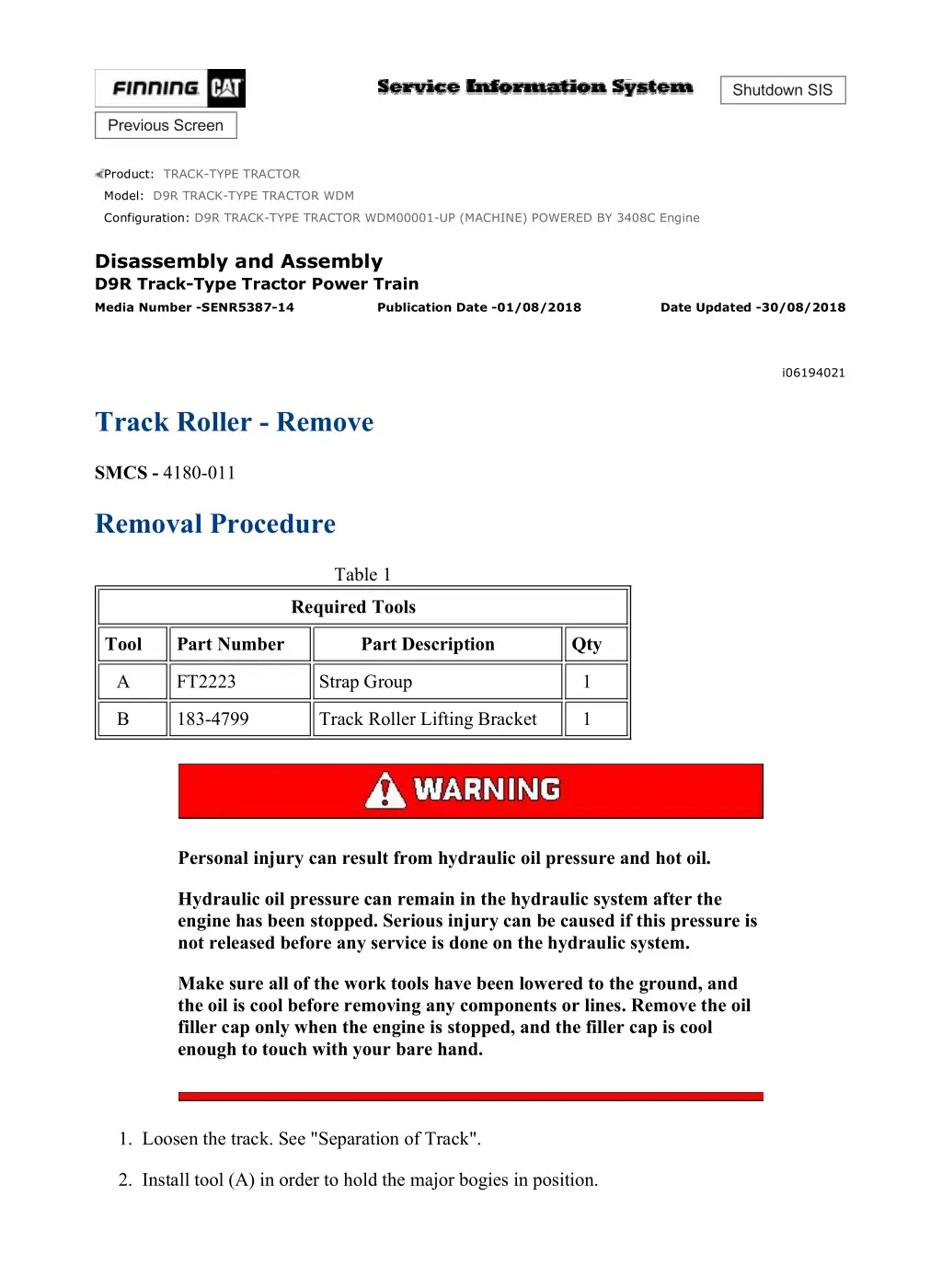 d9r track type tractor wdm00001 up machine