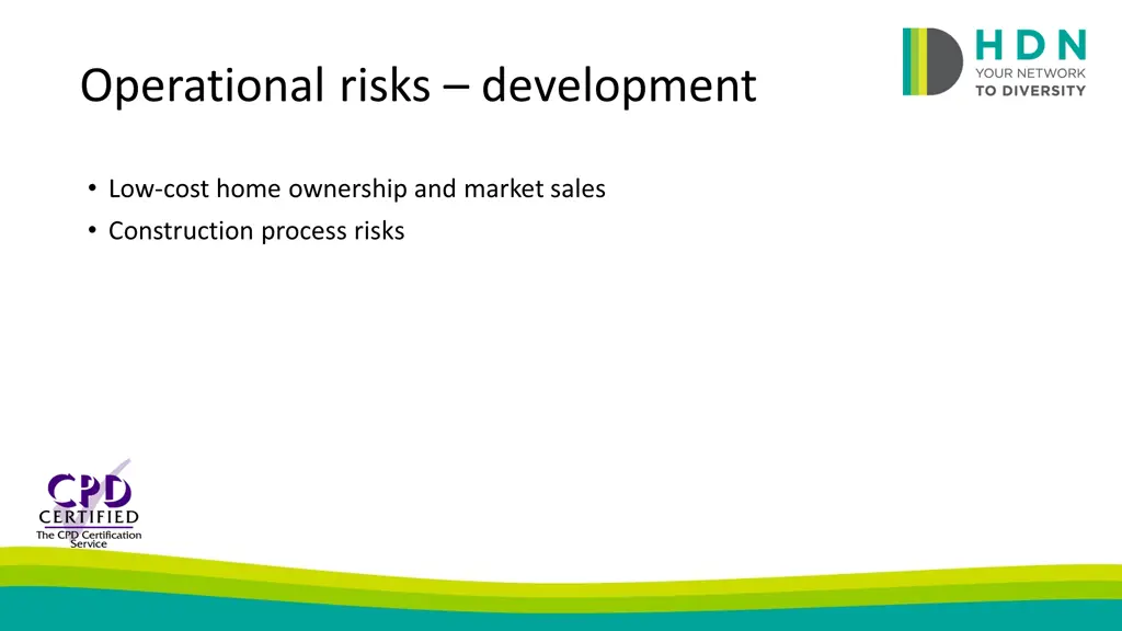 operational risks development