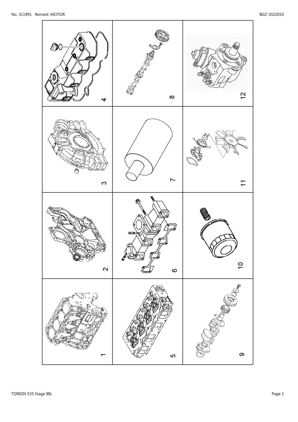 no 311991 remark motor