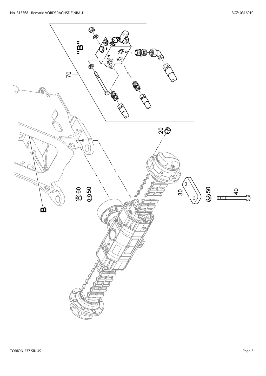 no 315368 remark vorderachse einbau