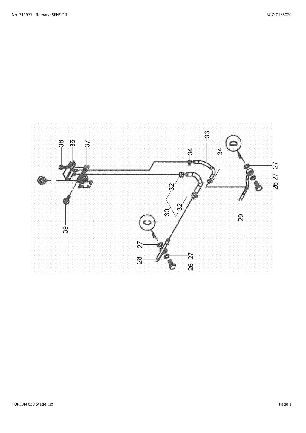 no 311977 remark sensor