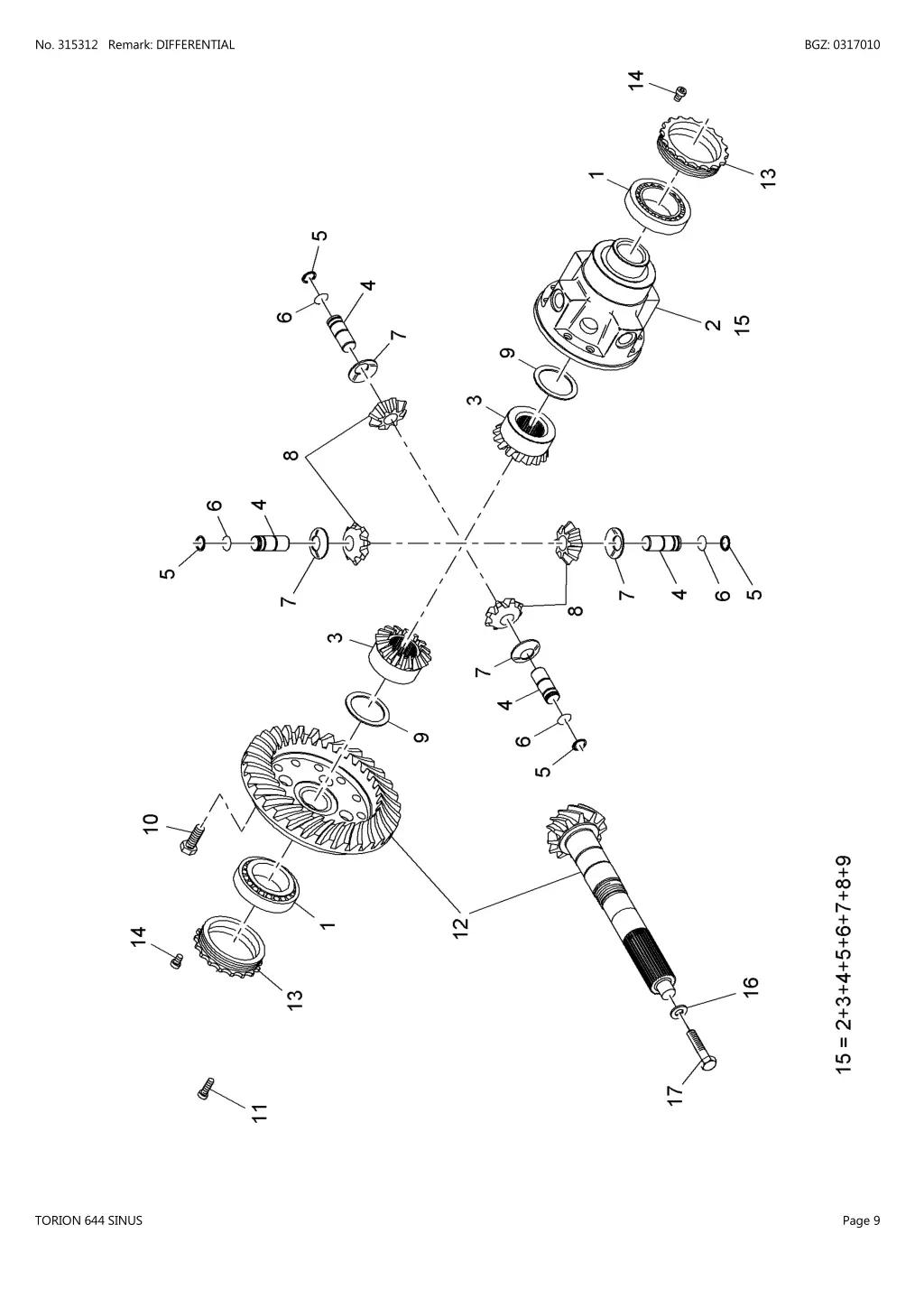 no 315312 remark differential 2