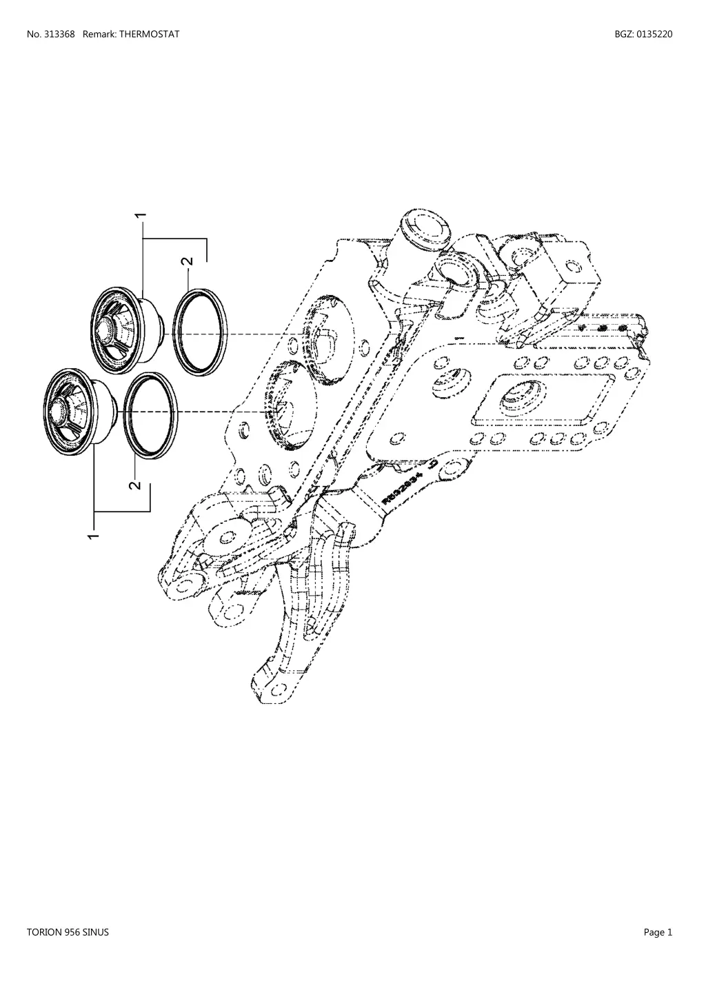 no 313368 remark thermostat