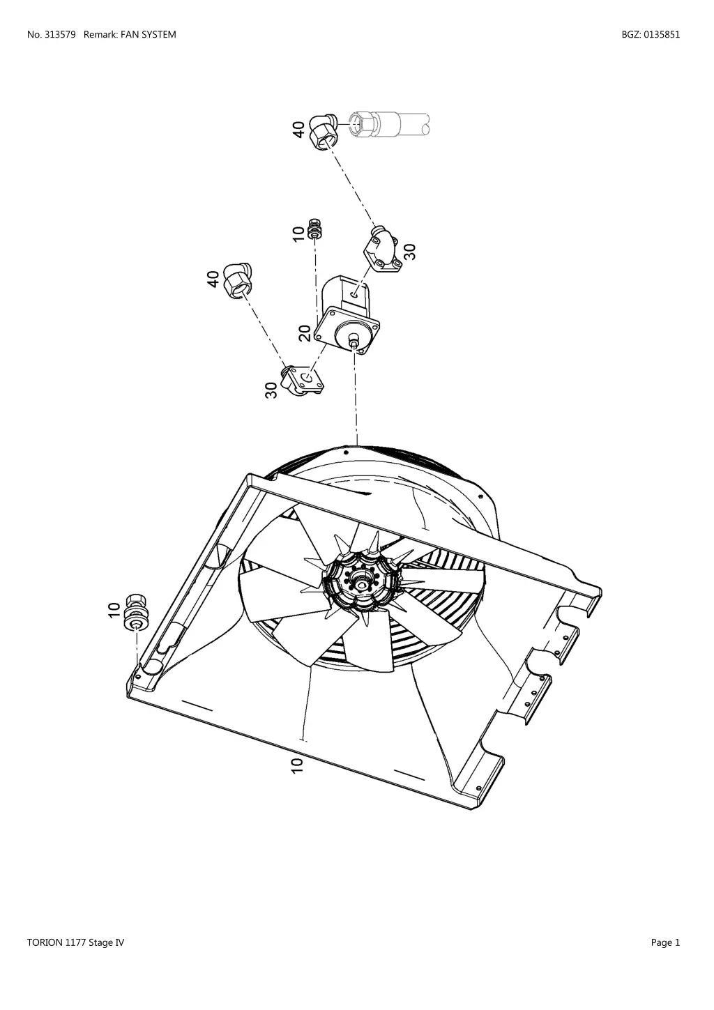 no 313579 remark fan system