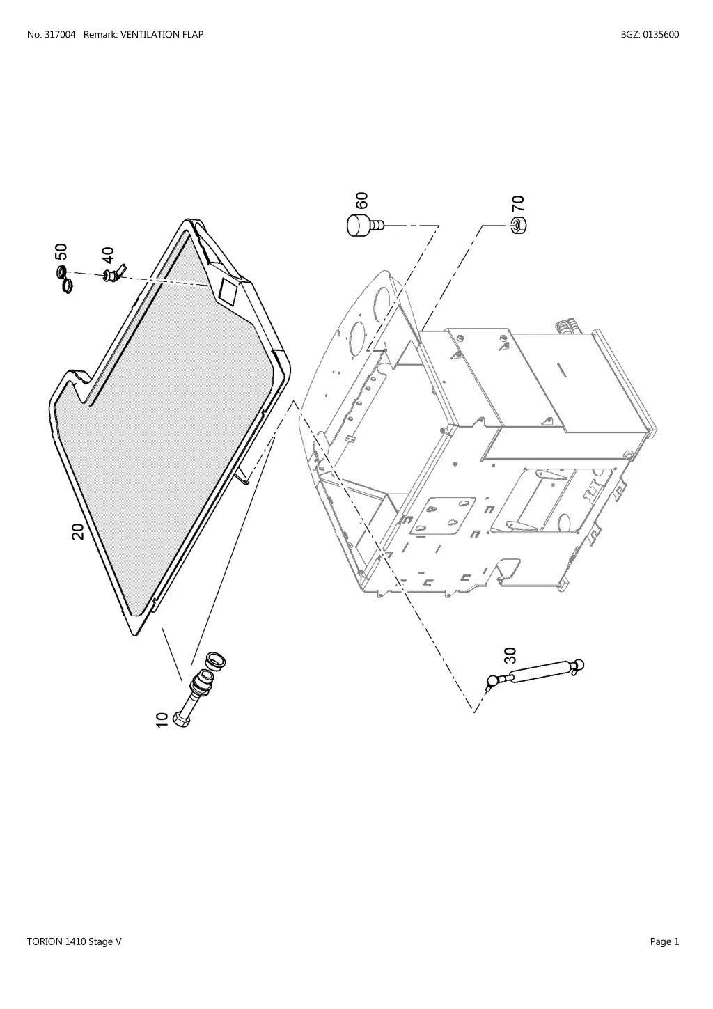 no 317004 remark ventilation flap