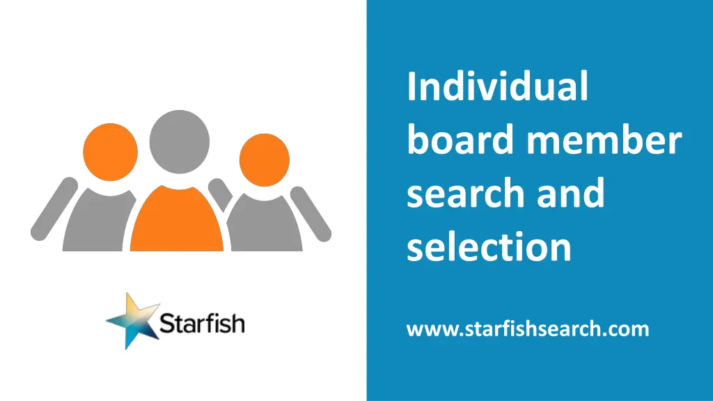 individual board member search and selection