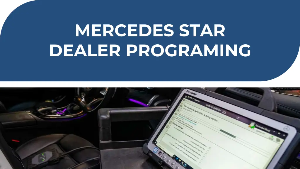 mercedes star dealer programing