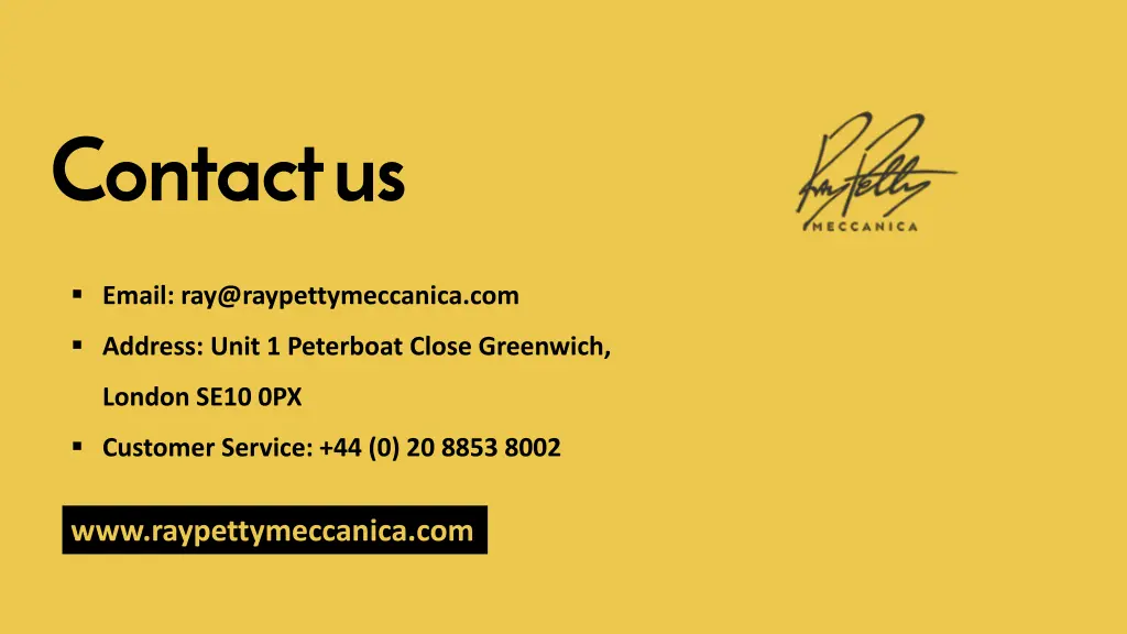 contact us