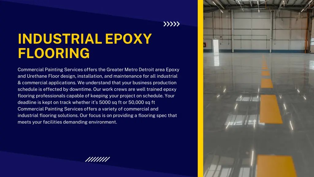 industrial epoxy flooring