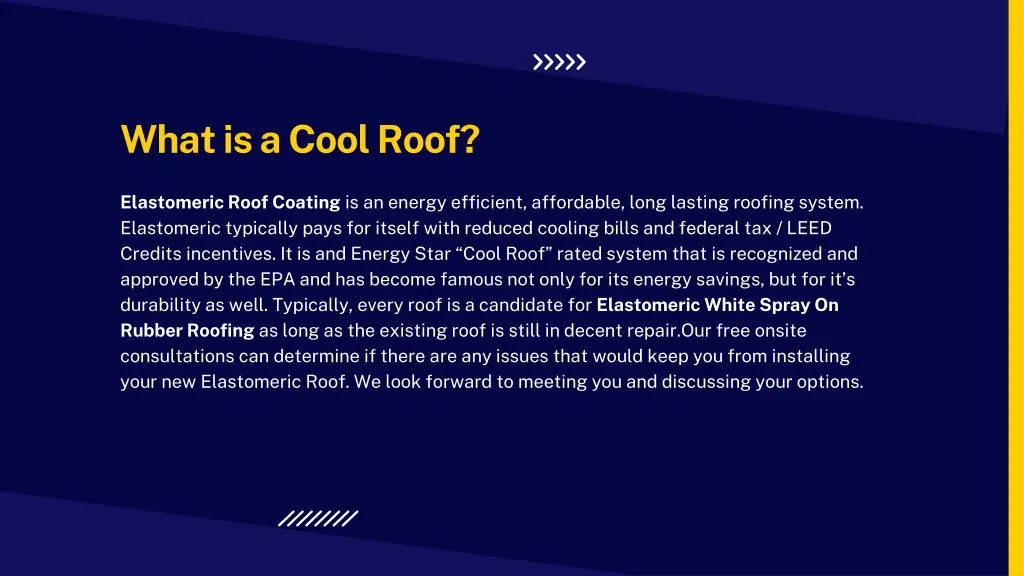 what is a cool roof