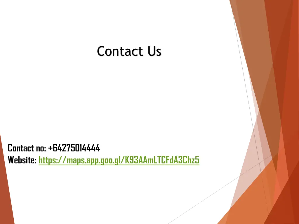 contact us