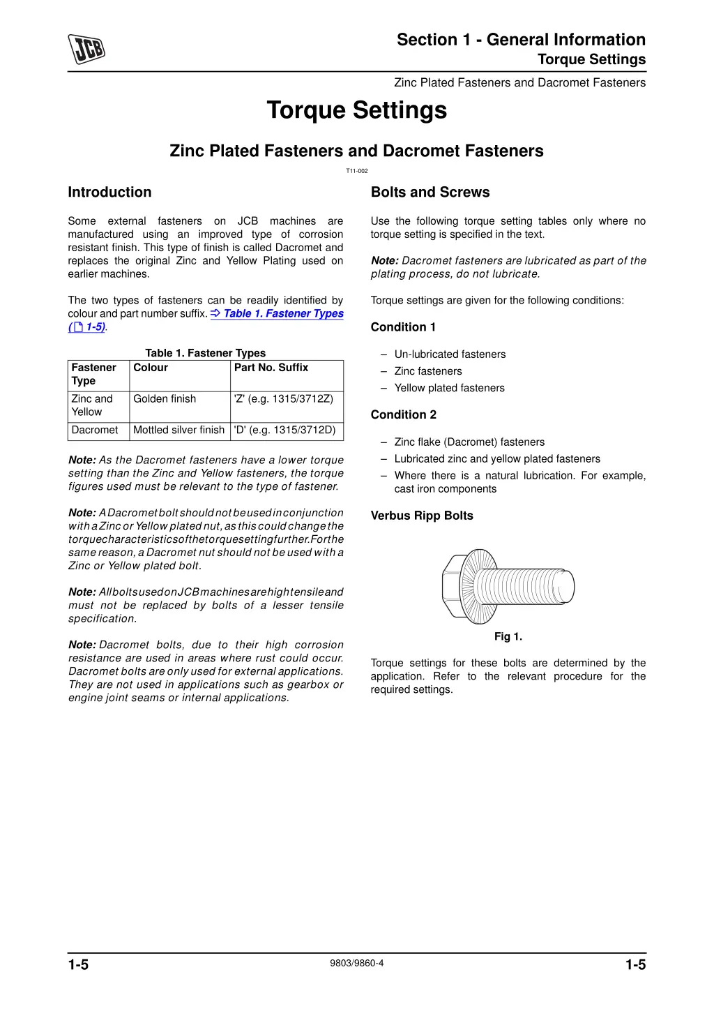 section 1 general information 5