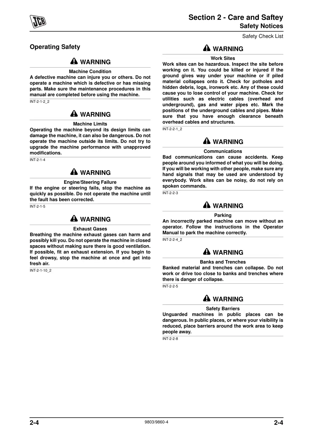 section 2 care and saftey 3