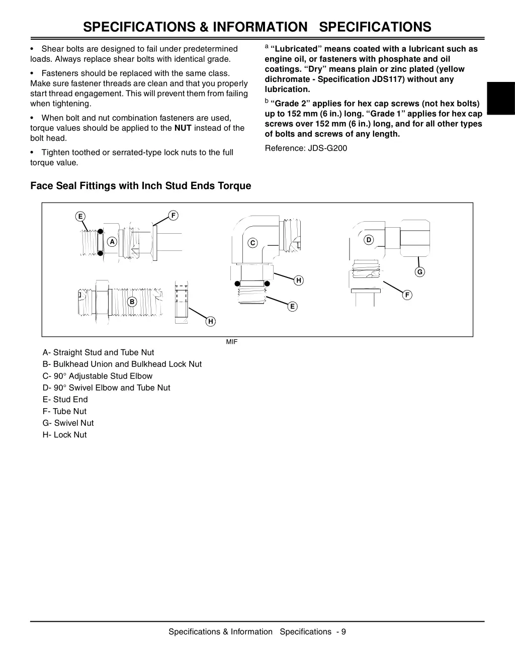 specifications information specifications 2