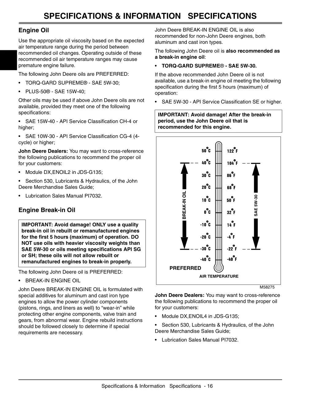 specifications information specifications 7