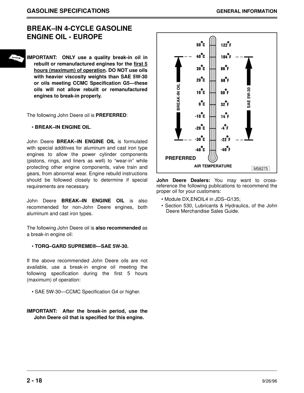 gasoline specifications 3