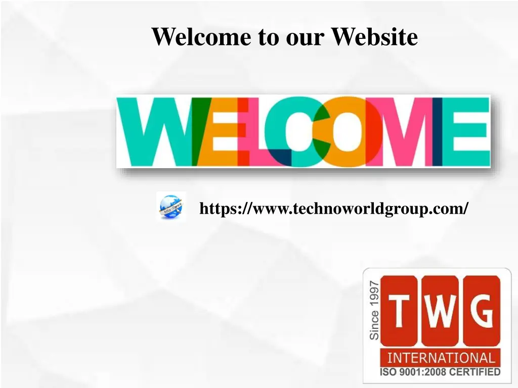 welcome to our website