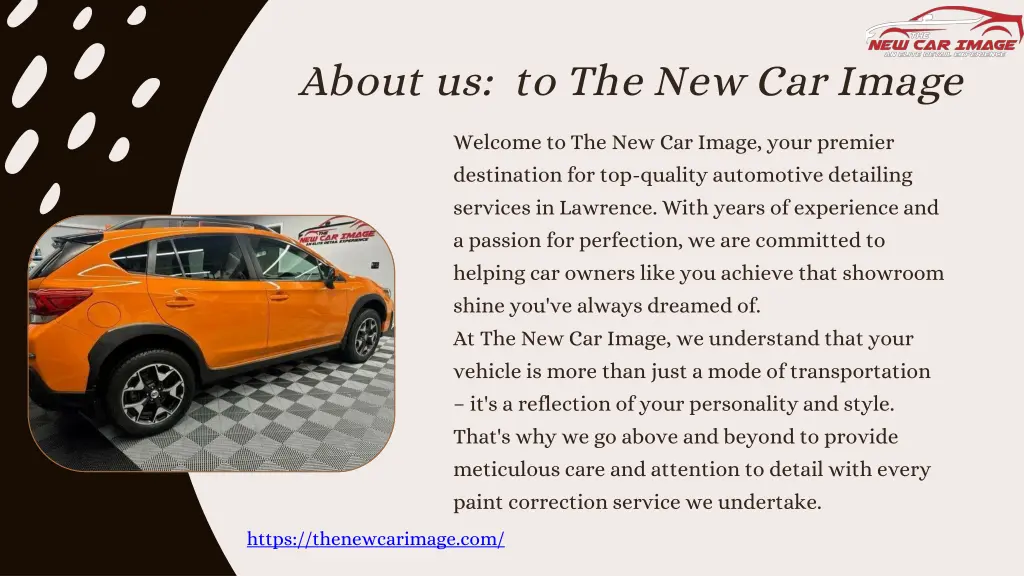 about us to the new car image