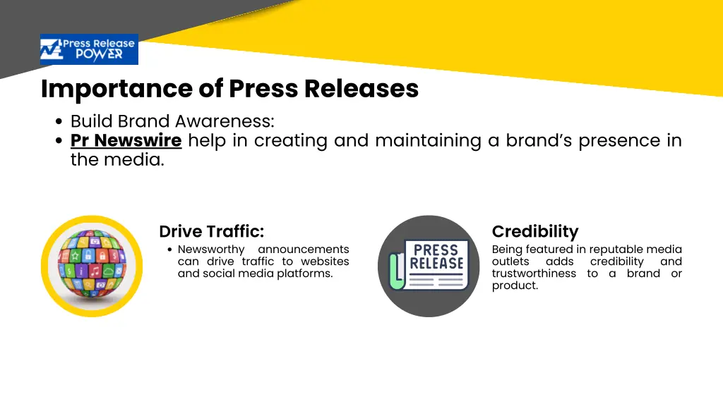 importance of press releases build brand