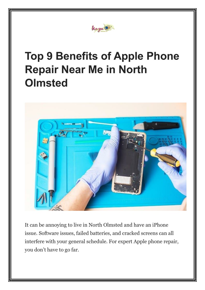 top 9 benefits of apple phone repair near