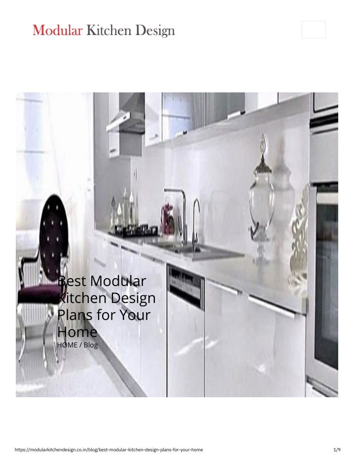 best modular kitchen design plans for your home