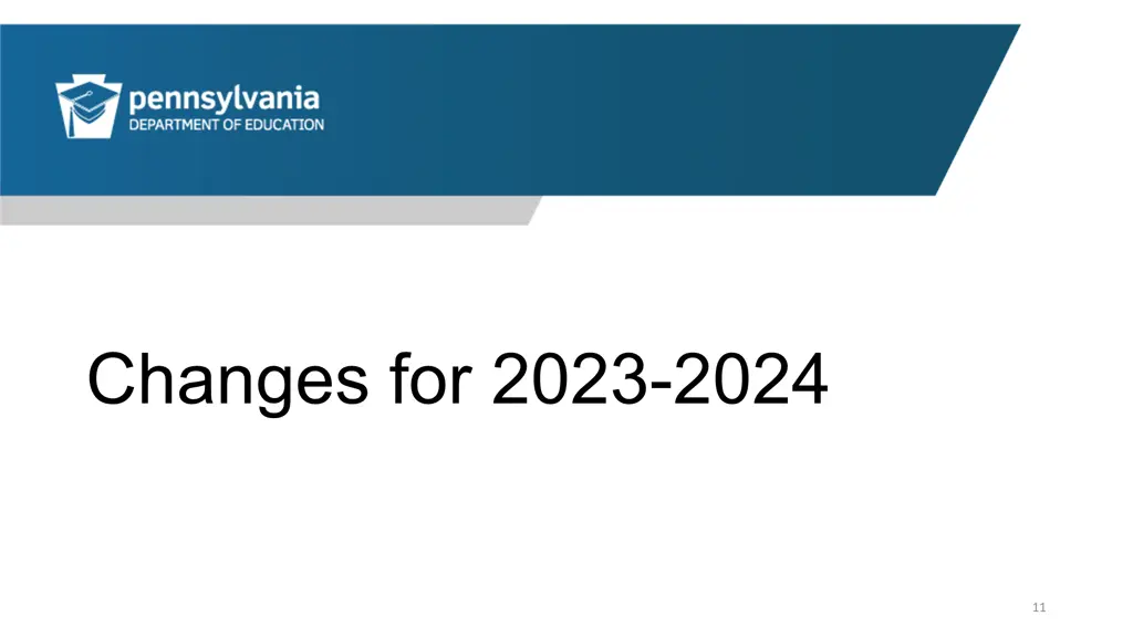 changes for 2023 2024