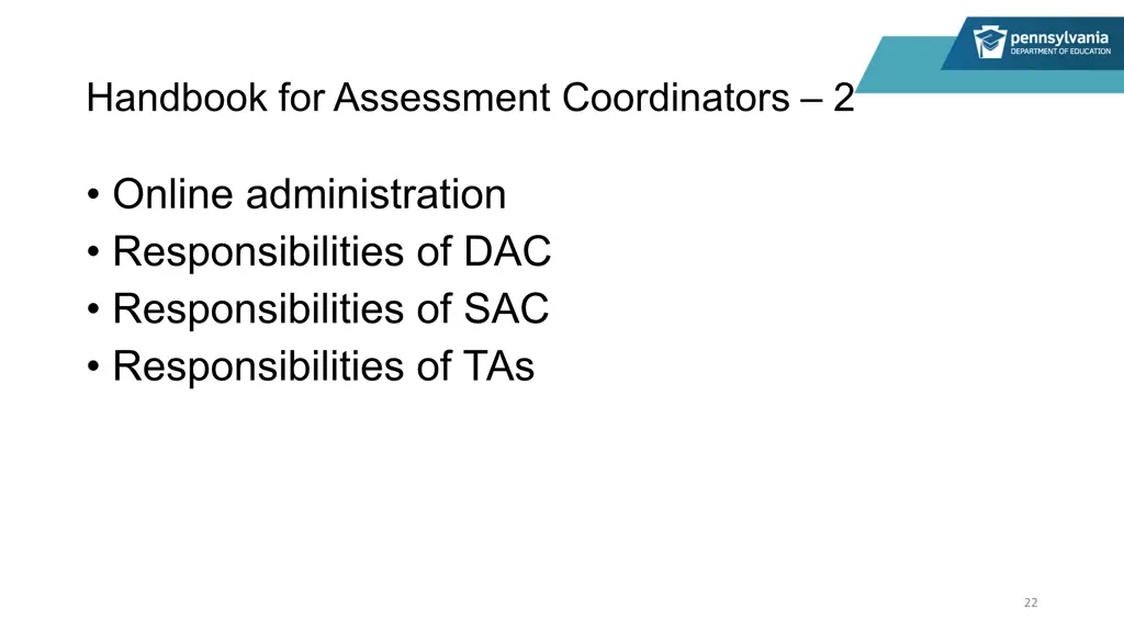 handbook for assessment coordinators 2