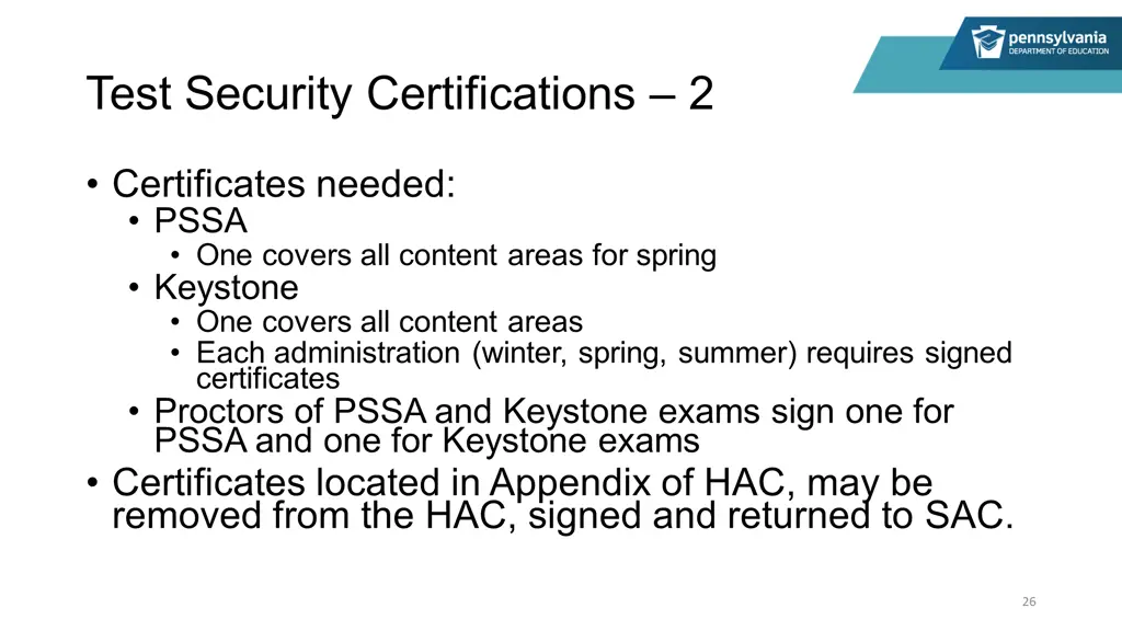 test security certifications 2
