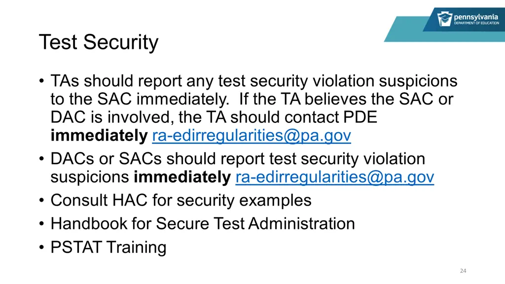 test security