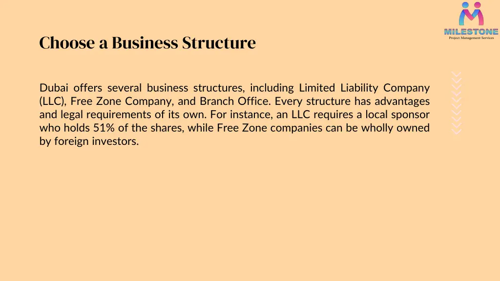 choose a business structure