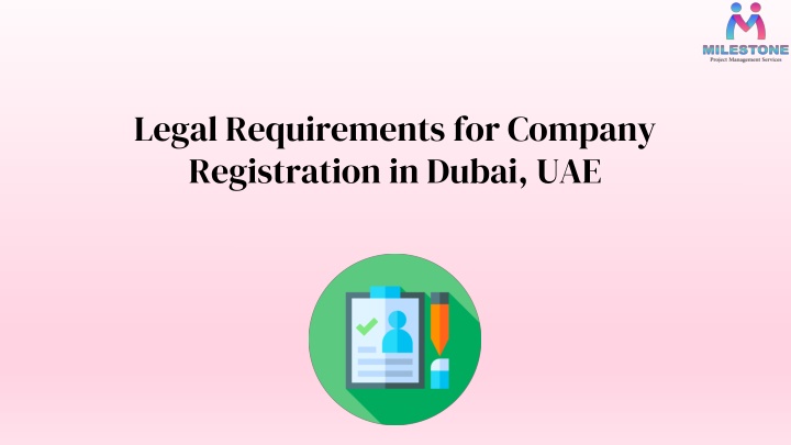 legal requirements for company registration