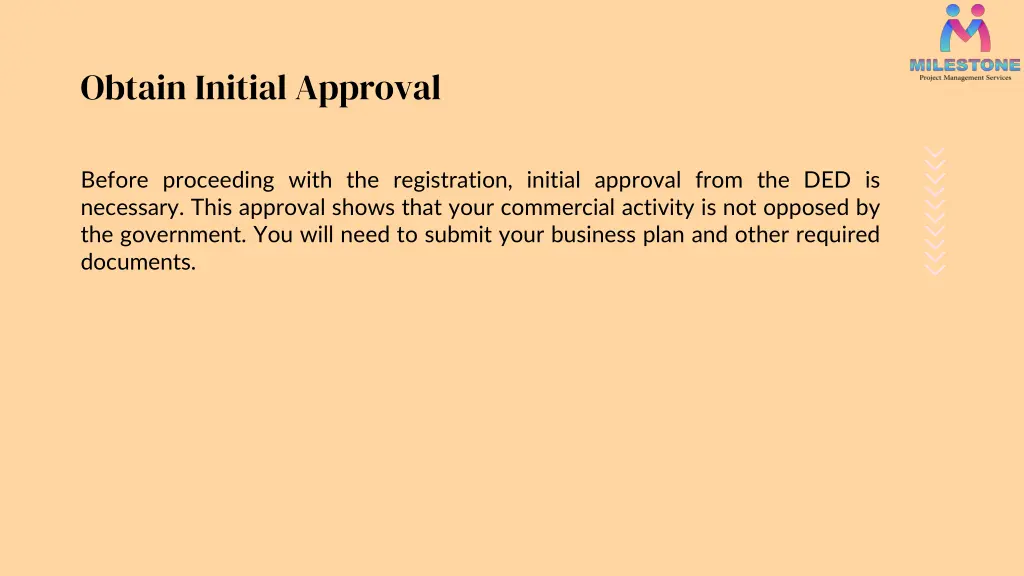 obtain initial approval